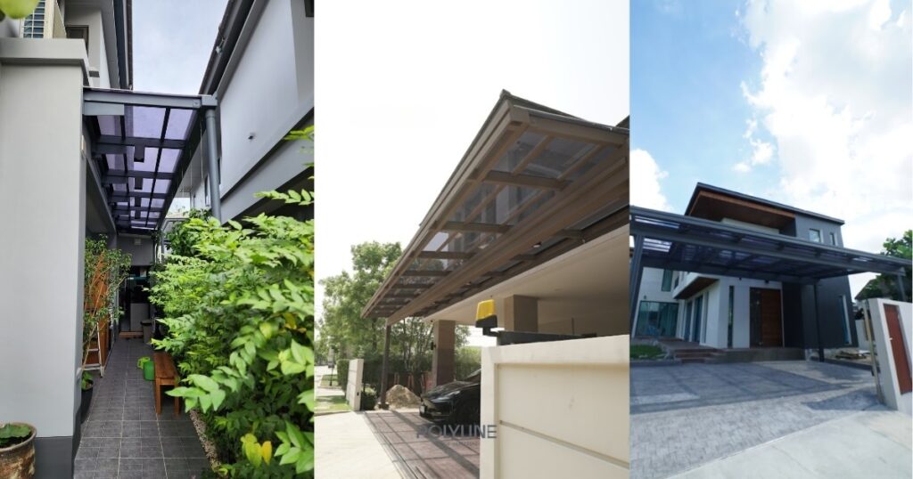 เลือกหลังคาใสแบบไหนดีให้เหมาะกับการใช้งาน