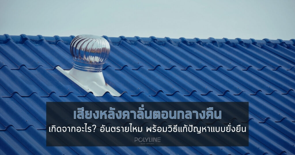 เสียงหลังคาลั่น ตอนกลางคืน